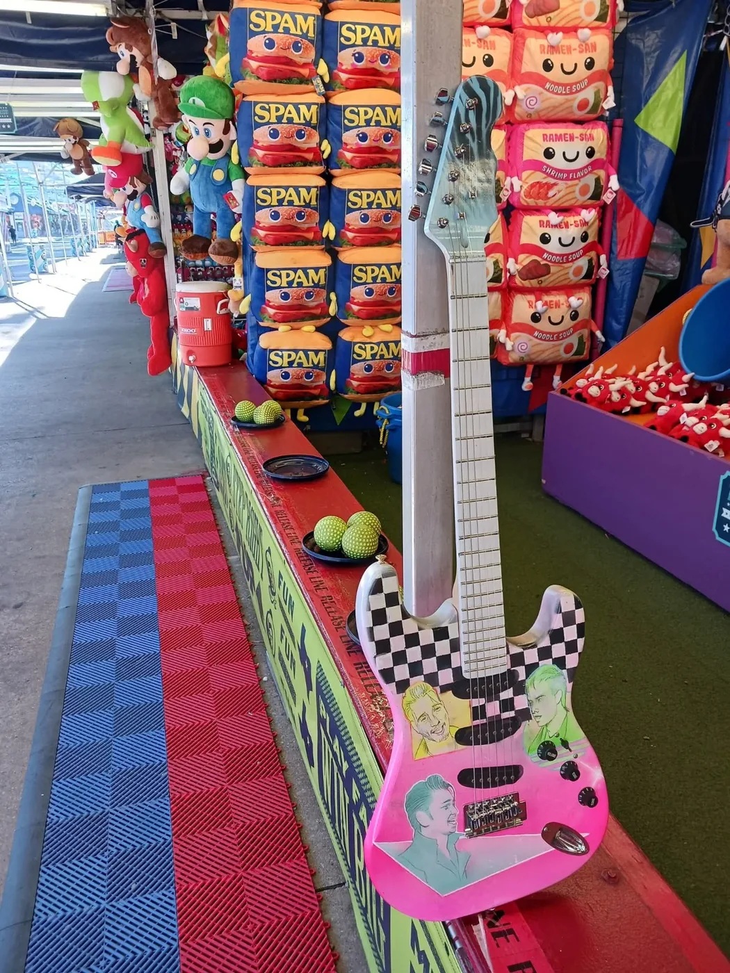 Airbrushed Guitar