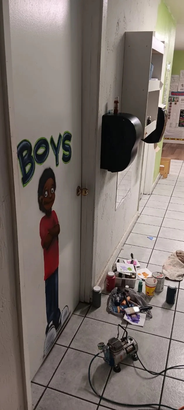 Boys Door